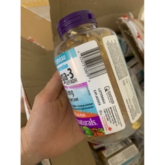 Dầu cá Triple strength Omega-3 EPA/DHA 900mg Webber Naturals Canada- Nhập khẩu đầy đủ tem phụ