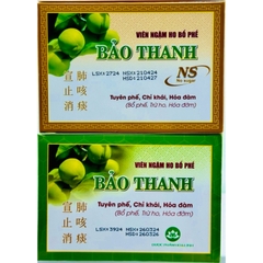 Kẹo Ngậm Bảo Thanh Có Đường/Không Đường🌿Hộp nguyên 20 bịch x 5 viên