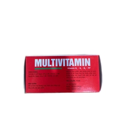 MULTI VITAMIN hộp 100 viên- Bổ sung Vitamin B1 - B2 - B6 - PP cho cơ thể