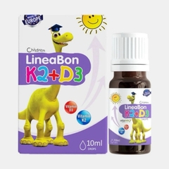 LineaBon Vitamin D3 K2 10ml - Hỗ trợ hấp thu Canxi, tăng chiều cao, chống cói xương.