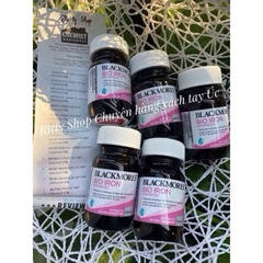 Viên uống bổ sung sắt Blackmores Bio Iron lọ 30V chính hãng