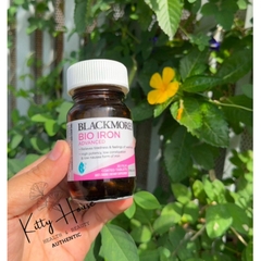Viên uống bổ sung sắt Blackmores Bio Iron lọ 30V chính hãng