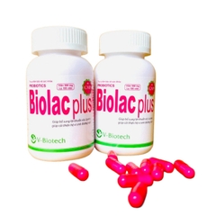 Men vi sinh Biosubtyl Plus (H/25g), Biolac Plus (L/100v) - Hỗ trợ bổ sung lợi khuần và L-Lysine.