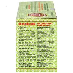 [Hộp 10] Dầu Dầu Nhị Thiên Đường Hỗ Trợ Cảm Mạo, Phong Hàn, Sổ Mũi (Chai 1,5ml) | Hộp 10 Chai