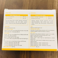 Edoz- hỗ trợ đầy hơi, chướng bụng, ăn không tiêu hộp 24 gói