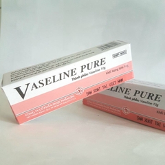 Lốc 10h Kem Vaseline Pure OPC làm mềm da chống khô môi, khô da (tuýp 10g) - Đông Anh Pharmart