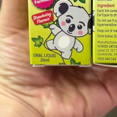 Siro ho Ivy Kids Úc 20ml- làm dịu họng, giảm ho