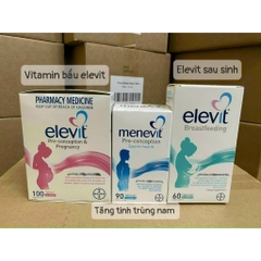 Elevit sau sinh 60 viên Úc- Elevit Breastfeeding – Elevit sau khi sinh & cho con bú