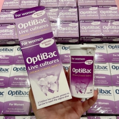 Men Vi Sinh Optibac tím Optibac Probiotics For Women 30 Viên/90 Viên/14 Viên