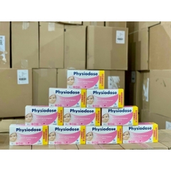 Nước muối sinh lý tép hồng Physiodose- 40 tép vệ sinh mũi, giảm nghẹt, viêm mũi cho bé từ sơ sinh