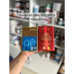 Combo bổ thận Kidney Vitatree, tăng cường sinh lý nam giới Kangaroo- Hỗ trợ sức khoẻ nam giới