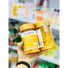 Viên uống nhau thai cừu Sheep Placenta 5000mg- Giảm tàn nhang, thâm sạm, chống lão hoá da