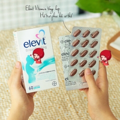 Elevit sau sinh 60 viên Úc- Elevit Breastfeeding – Elevit sau khi sinh & cho con bú