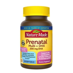 Vitamin bầu Prenatal Folic Acid và Dha mẫu mới- Vi khoáng chất cho mẹ bầu và sau sinh