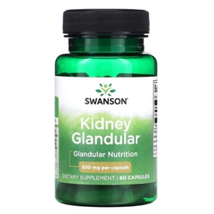 Viên uống bổ thận, hỗ trợ tiết niệu Kidney Glandular 500mg - 60v 🇺🇸🇺🇸