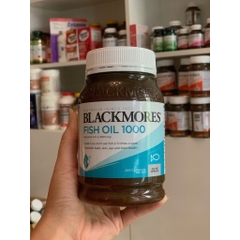 Dầu Cá mini cap Blackmores Fish Oil 1000mg- 400 viên nhỏ không mùi mẫu mới chính hãng Úc