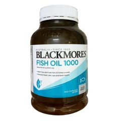 Dầu Cá mini cap Blackmores Fish Oil 1000mg- 400 viên nhỏ không mùi mẫu mới chính hãng Úc