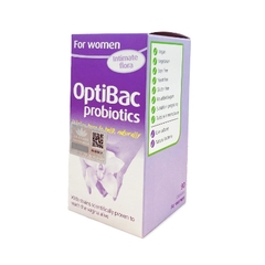 Men Vi Sinh Optibac tím Optibac Probiotics For Women 30 Viên/90 Viên/14 Viên