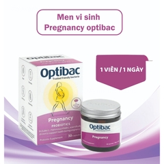 [Có tem phụ] Men Vi Sinh Mẹ Bầu Optibac Pregnancy- Nhập khẩu chính hãng