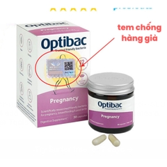 [Có tem phụ] Men Vi Sinh Mẹ Bầu Optibac Pregnancy- Nhập khẩu chính hãng