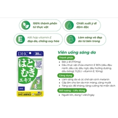 Viên uống sáng da DHC Adlay Extract 30Ngày 30 viên