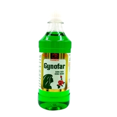 Chai 500ml - Gynofar - Dung dịch vệ sinh hỗ trợ giảm ngứa dị ứng, rôm, sảy