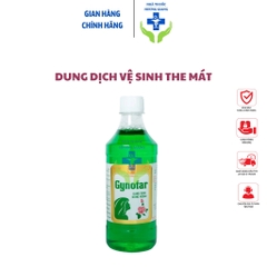 Chai 500ml - Gynofar - Dung dịch vệ sinh hỗ trợ giảm ngứa dị ứng, rôm, sảy