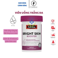 Viên Uống Trắng Da Bright Skin Swisse Booster 60 Viên