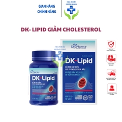 DK-Lipid DKPHARMA Hỗ Trợ Giảm Mỡ Máu- Hàng nhập khẩu đủ tem phụ