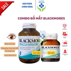 Combo Viên Uống Bổ Mắt Blackmores- Bổ Mắt Blackmores Macu Vision và Lutein Blackmores