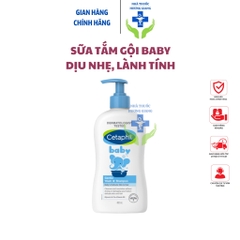 Sữa tắm gội cho bé Cetaphil Baby Gentle Wash & Shampoo- lành tính phù hợp với da em bé