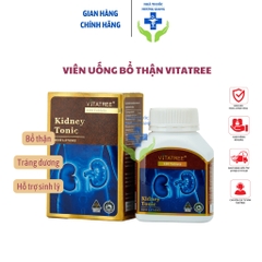 Vitatree Kidney Tonic Giúp Bổ Thận, Tráng Dương,Tăng Cường Chức Năng Tiết Niệu Hộp 100 Viên