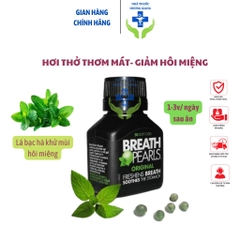 Viên Uống Thơm Miệng Breath Pearls Úc