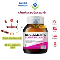 Viên Uống Cân Bằng Đường Huyết Blackmores Sugar Balance 90 Viên của Úc