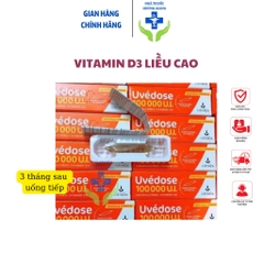 Vitamin D3 Liều Cao Uvedose 100000IU của Pháp cho trẻ từ 18 tháng