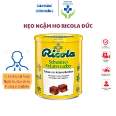 Kẹo ngậm ho Ricola 250gram- kẹo ho từ thảo mộc, giảm ho và đau rát họng