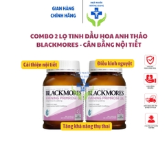 Combo 2 lọ tinh dầu hoa anh thảo Blackmores 190 viên