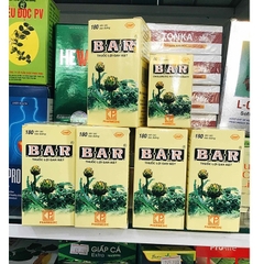 BAR ATISO- Viên uống mát gan. lợi mật, nhuận trường- Hộp 60 viên