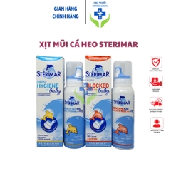 Xịt muối biển Sterimar - Xịt mũi cá heo