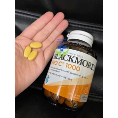 Viên uống vitamin C Blackmores- Bổ sung vitamin C 1000mg, tăng đề kháng, chống lão hoá, đẹp da