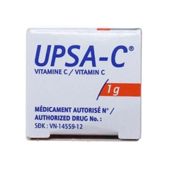Viên sủi Upsa C 1000mg giúp bổ sung vitamin c tăng cường sức đề kháng cho thể - Tuýp 10 viên
