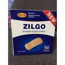 Băng cá nhân Zilgo - Băng gâu, băng y tế sơ cứu vết thương, cầm máu hiệu quả - Hộp 30/102 miếng