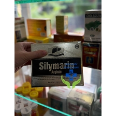 Viên uống Silymarin Arginin - giải độc gan, hạ men gan - Hộp 60 viên