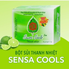 Bột sủi thanh nhiệt Sensa Cools - Giảm nhiệt miệng, nóng trong người, giảm mụn