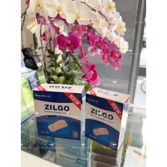 Băng cá nhân Zilgo - Băng gâu, băng y tế sơ cứu vết thương, cầm máu hiệu quả - Hộp 30/102 miếng