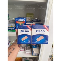 Băng cá nhân Zilgo - Băng gâu, băng y tế sơ cứu vết thương, cầm máu hiệu quả - Hộp 30/102 miếng