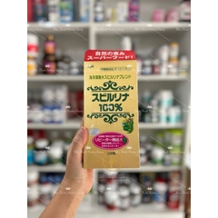 Tảo Xoắn Spirulina Nhật Bản Hộp 2200 Viên tem đỏ Chính Hãng