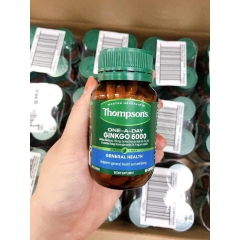 Viên uống bổ não Ginkgo Biloba 6000mg Thompson 60 viên