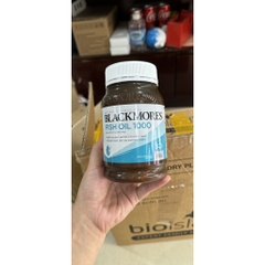 Viên dầu cá Blackmores Fish Oil 1000mg- 400 viên Úc, giúp khoẻ tim, da, mắt và thị lực