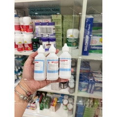 Combo 3 chai nước oxy già 3% hỗ trợ làm sạch vết thương (60ml)
